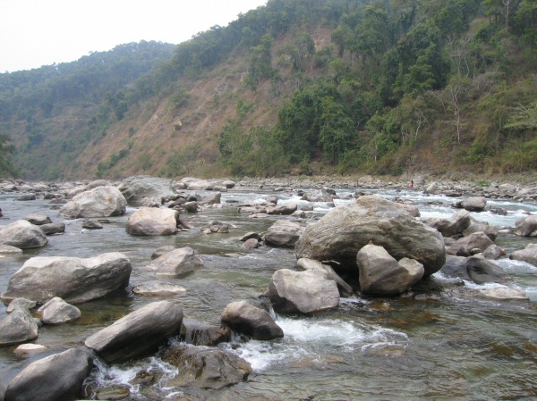 The river